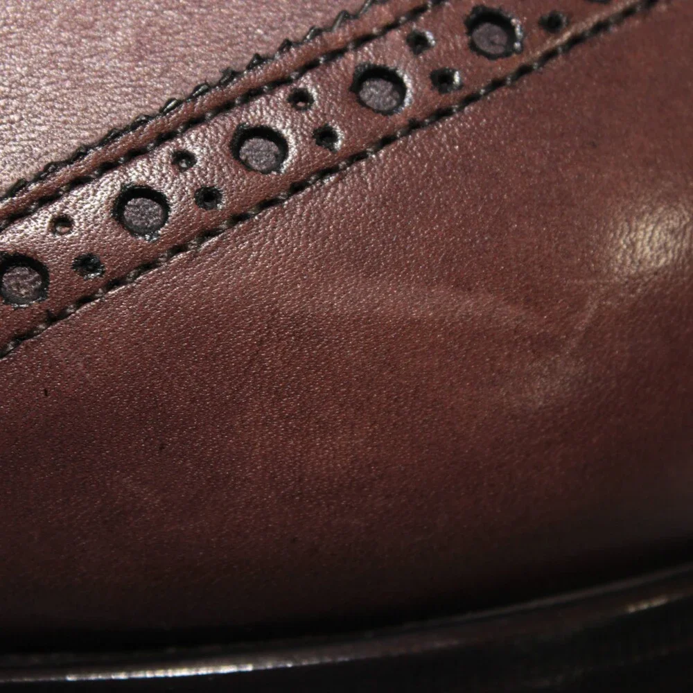 Di Bianco NWD Lace Up Oxford Dress Shoes Size 15 US in Brown Leather